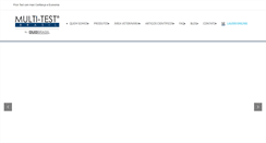 Desktop Screenshot of multitestbrasil.com.br